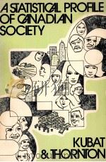 A STATISTICAL PROFILE OF CANADIAN SOCIETY（ PDF版）