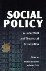 SOCIAL POLICY PDF电子版封面 0803975325