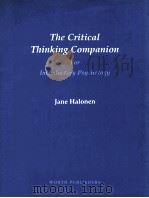 THE CRITICAL THINKING COMPANION FOR INTRODUCTORY PSYCHOLOGY PDF电子版封面 1572590181