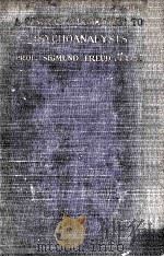 A GENERAL INTRODUCTION TO PSYCHOANALYSIS PDF电子版封面