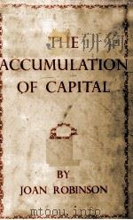 The Accumulation of Capital 1956 PDF电子版封面