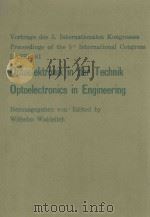 OPTOELECTRONIK IN DER TECHNIK OPTOELECTRONICS IN ENGINEERING（1982 PDF版）
