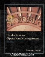 PRODUCTION AND OPERATIONS MANAGEMENT FIFTH EDITION 1992 PDF电子版封面 0030746221