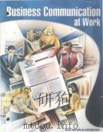 BUSINESS COMMUNICATION AT WORK PDF电子版封面 0028025466