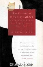 THE HISTORY OF DEVELOPMENT FROM WESTERN ORIGINS TO GLOBAL FAITH（1997 PDF版）