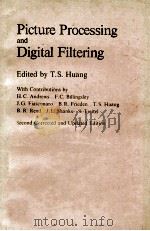 PICTURE PROCESSING AND DIGITAL FILTERING SECOND CORRECTED AND UPDATED EDITION（1979 PDF版）