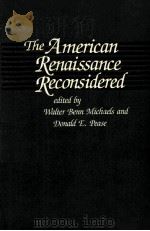 THE AMERICAN RENAISSANCE RECONSIDERED（1989 PDF版）
