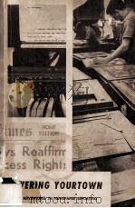 COVERING YOURTOWN NEW ADVENTURES IN NEWSPAPER REPORTING（1967 PDF版）
