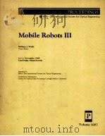 Mobile Robots III（1989 PDF版）