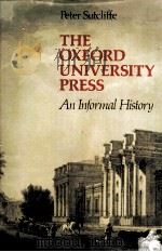 THE OXFORD UNIVERSITY PRESS AN INFORMAL HISTORY（1978 PDF版）