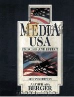 MEDIA USA PROCESS AND EFFECT SECOND EDITION 1991 PDF电子版封面 0801304520