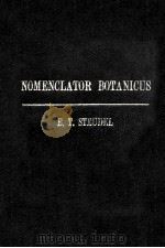NOMENCLATOR BOTANICUS 1980 PDF电子版封面