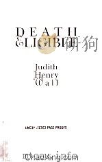 DEATH ELIGIBLE 1995 PDF电子版封面 0553567888