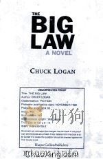THE BIG LAW A NOVER 1998 PDF电子版封面 0060191333
