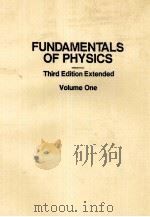 Fundamentals of Physics  Third edition Extended Volume One（1988 PDF版）