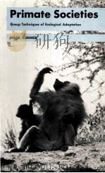 Primate Societies  Group Techniques of Ecological Adaptation（1971 PDF版）
