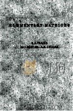 Elementary Matrices and Some Applications to Dynamics and Differential Equations（1938 PDF版）