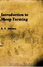 INTRODUCTION TO SHEEP FARMING PDF电子版封面 R.G.JOHNSTON