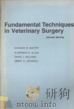 FUNDAMENTAL TECHNIQUES IN BETERINARY SURGERY SECOND EDITION（1981 PDF版）