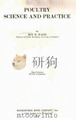 POULTRY SCIENCE AND PRACTICE（1929 PDF版）