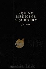 EQUINE MEDICING AND JURGERY PDF电子版封面