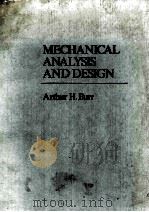 MECHANICAL ANALYSIS AND DESTIGN（ PDF版）