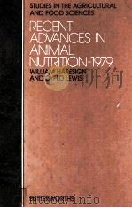 RECENT ADVANCES IN ANIMAL NUTRITION-1979 PDF电子版封面