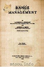 RANGE MANAGEMENT PDF电子版封面