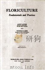 FLORICULTURE FUNDAMENTALS AND PRACTICES PDF电子版封面