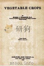 VEGETABLE CROPS THIRD EDITION PDF电子版封面