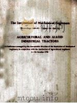 AGRICULTURAL AND ALLIED INDUSTRIAL TRACTORS（ PDF版）