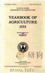 YEARBOOK OF AGRICULTURE 1935（ PDF版）