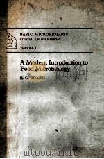 A MODERN INTRODUCTION TO FOOD MICROBIOLOGY（ PDF版）