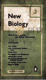 NEW BIOLOGY 3（1947 PDF版）