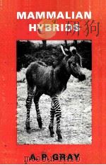 MAMMALIAN HYBRIDS:A CHECK-LIST WITH BIBLIOGRAPHY（1971 PDF版）