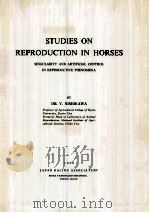 STUDIES ON REPRODUCTION IN HORSES 1959 PDF电子版封面