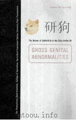 GROSS GENITAL ABNORMALITIES 1967 PDF电子版封面