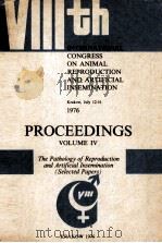 PROCEEDINGS VOLUME Ⅳ 1976 PDF电子版封面
