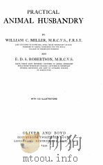 PRACTICAL ANIMAL HUSBANDRY（1934 PDF版）