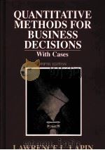QUANTITATIVE METHODS FOR BUSINESS DECISIONS FIFTH EDITION（ PDF版）