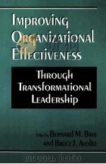 IMPROVING ORGANIZATIONAL EFFECTIVENESS（ PDF版）