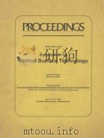 Sympsoium on Optical Surface Technology（1983 PDF版）