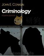 CRIMINOLOGY FOURTH EDITION PDF电子版封面 0023238054