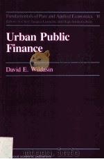 URBAN PUBLIC FINANCE（ PDF版）
