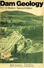 DAM GEOLOGY SECOND EDITION（1971 PDF版）