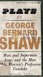 Plays By George Bernard Shaw 1960 PDF电子版封面