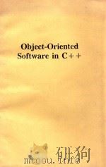 OBJECT-ORIENTED SOFTWARE IN C++（1993 PDF版）