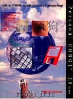 MICRO FOCUS PERSONAL COBOL TM 2.0 FOR DOS PROGRAMMER'S GUIDE（1993 PDF版）