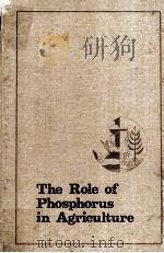THE ROLE OF PHOSPHORUS IN AGRICULTURE（ PDF版）