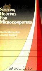 SORTING ROUTINES FOR MICROCOMPUTERS（1986 PDF版）
